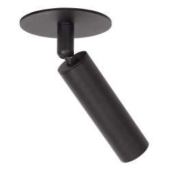 KEONI - Plafon spotlight - Ø 8 cm - LED - 1xG9 - Black - Essential 09944/01/30 LUCIDE